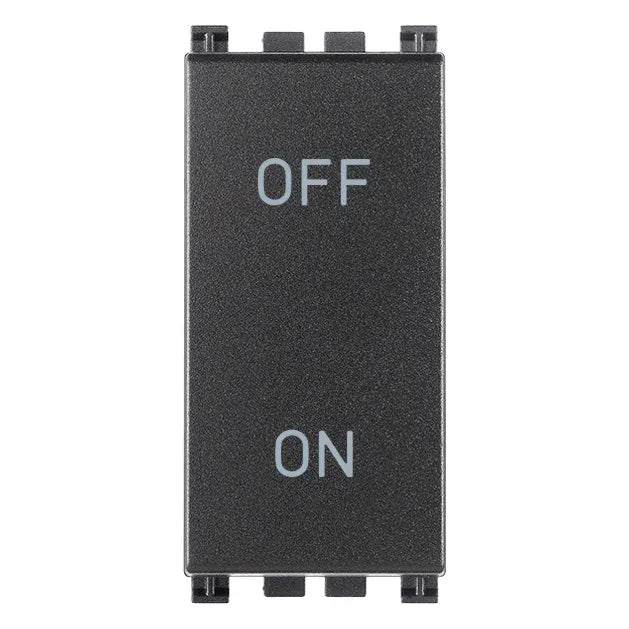 Vimar ARKÉ Series 2P 20AX 1-Way Switch, 250V, Lightable — Quality Boat Parts
