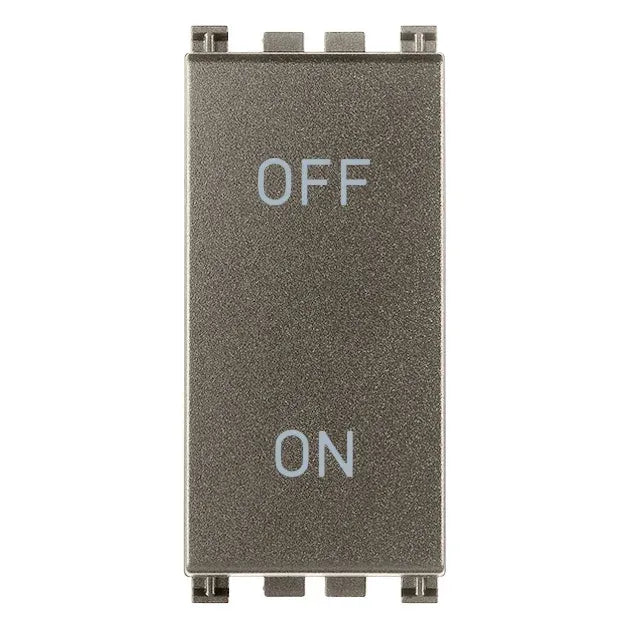 Vimar ARKÉ Series 2P 20AX 1-Way Switch, 250V, Lightable — Quality Boat Parts