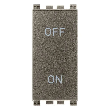 Vimar ARKÉ Series 2P 20AX 1-Way Switch, 250V, Lightable — Quality Boat Parts