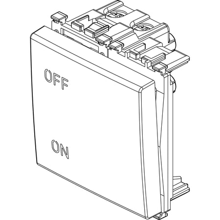 Vimar ARKÉ Series 2P 20AX 1-Way Switch, 250V, Lightable — Quality Boat Parts