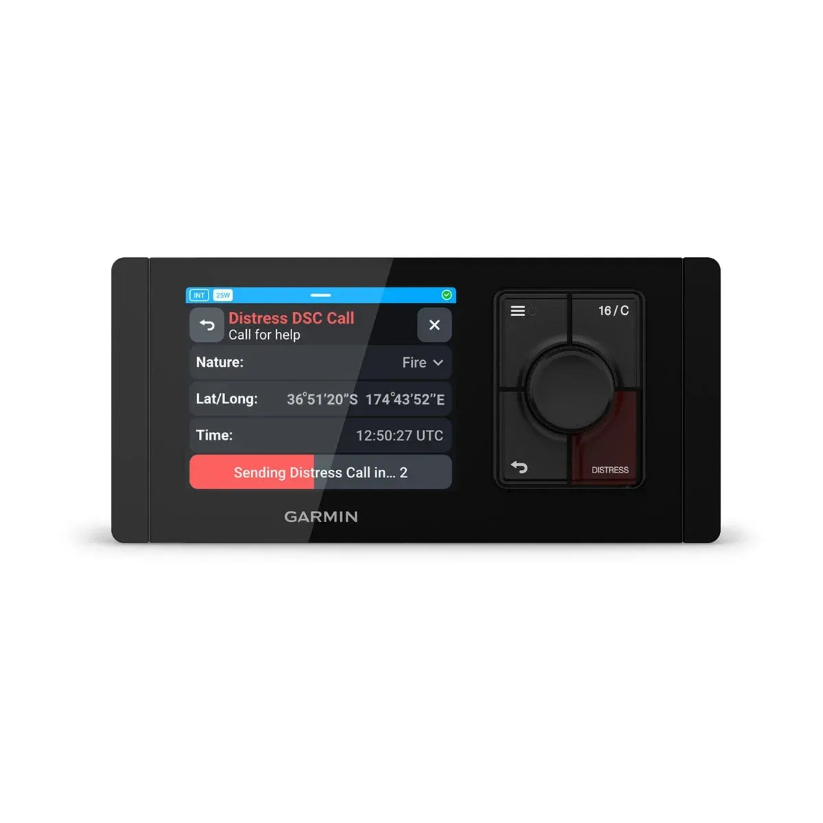 Garmin Signal RM 100 Marine VHF Remote Station, For Signal VHF 400/220, 9.6-32V, IPX7, 3.5 in Touchscreen, Garmin BlueNet — Quality Boat Parts